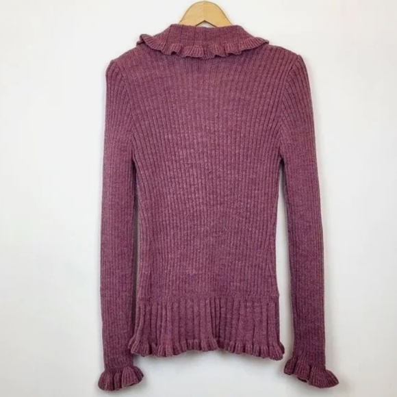 Elisabetta Collection Ruffle Cardigan - Picture 2 of 7